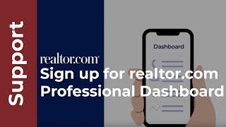 How to sign up for your realtor.com professional dashboard