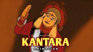 Kantara // Kantara movie songs /animation ️#sudu #multiland #kantara #kantaraclimax #kantaramovie