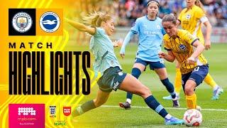 HIGHLIGHTS | Man City v Brighton | Women's Super League