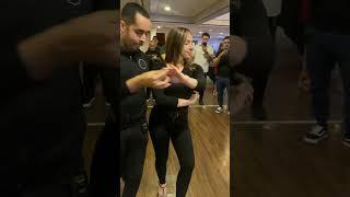 Intermediate Bachata Class Demo- Demetrio & Nicole - Bachata Dance Academy