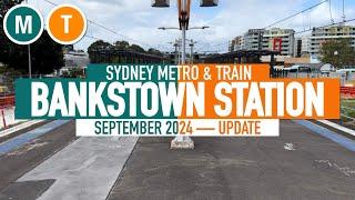 Bankstown Station Sydney Metro & Trains — September 2024