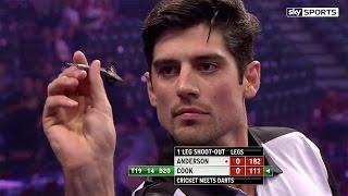 Alastair Cook v James Anderson - World Darts Championship, Alexandra Palace