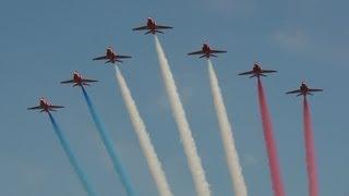 The Red Arrows at Sywell 19th August 2012