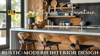 Rustic Modern Interior Design Guide: Stylish Furniture, Decorative Elements, & Creative Inspiration