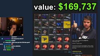 gaules' insane csgo inventory