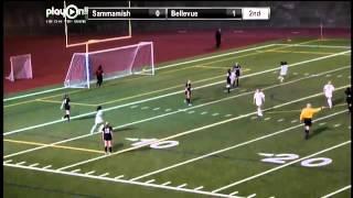 Bellevue puts the game away with a great crossing goal