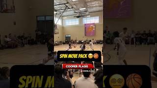 Cooper Flagg leaves defenders DIZZY ‍ Spin Move Pack #dylanharper #cooperflagg