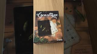 Board Game Unboxing ASMR | Genotype: a Mendelian Genetics Game 