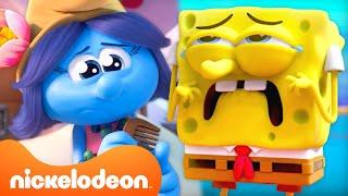 Smerfy kontra SpongeBob: kto jest bardziej emocjonalny?  | 60 minut | Nickelodeon Polska