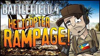 Battlefield 4 - Helicopter Rampage w/ ImAnderZEL