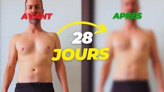 BILAN: j'avais 28 jour pour retrouver le corps de mes 20 ans (programme de remise en forme)