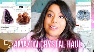 BUYING CRYSTAL ON AMAZON? $150 WORTH OF CRYSTALS, DID I GET SCAMMED? ARE THEY FAKE? PART 2