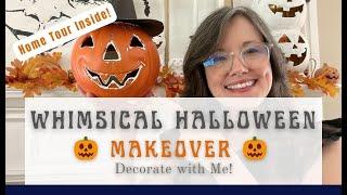  Halloween Home Makeover: DIY Retro & Cute Halloween Decor with Jack-O-Lanterns & Printables 