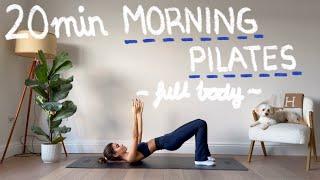 20MIN full body energising pilates workout // no equipment