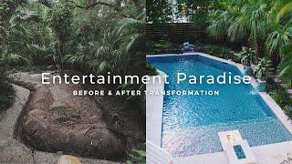 The Ultimate Outdoor Entertainment Space: Before and After