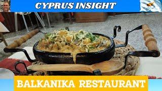 You Won't Believe the BULGARIAN Cuisine at Balkanika! Paphos.