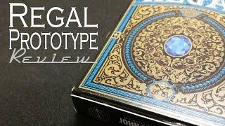 Regal Playing Cards - Prototype - Cutthroat Cards - Review