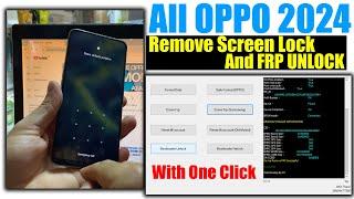 All Oppo Pattern Unlock Tool - Remove Screen Lock - FRP Bypass 2024