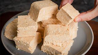 Quick & easy Soft Peanut Nougat for the festival! Surprise your guests with this Nougat!