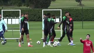 Arsenal Training Session by Mikel Arteta