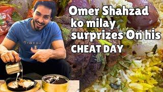 Omer Shahzad Ko mila Cheat day Pay Surprize| Beef Mandi | Dream Cake | Banana bread Dessert |