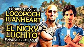  NICOV vs LUCHO - FINAL ARGENLEAGUE  LOCOPOCH vs JUANHEARTT - COOP 1v1  CAPOCH vs DRAGON