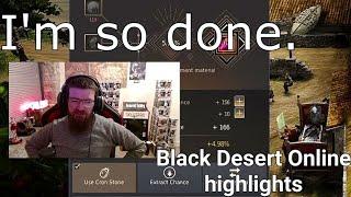 Black Desert Online Stream highlights - much enhance, much fail.