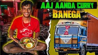 Aaj Special Anda Curry Banega Truck Me #vlog - Rohit Vlogs