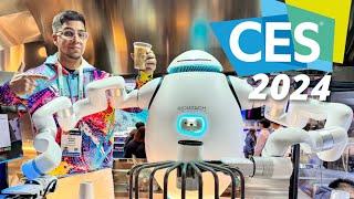 Robot Barista Serves Coffee at CES 2024! | Khan & Vector