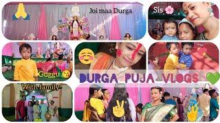 Durga puja vlogs ️.... full day what we do .... Happy Durga puja ..To all my youtube family