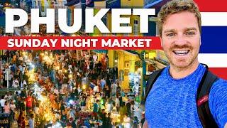 Phuket Sunday Night Market  Top Street Food In Phuket Old Town Market