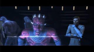 Star Wars The Clone Wars - Darth Maul's Ansage an Obi-Wan Kenobi