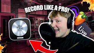 HOW TO RECORD VOCALS LIKE A PRO!!! (TEMPLATE)