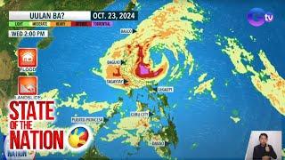 Bagyong Kristine, napanatili ang lakas nito habang kumikilos pa-Bicol Area | SONA