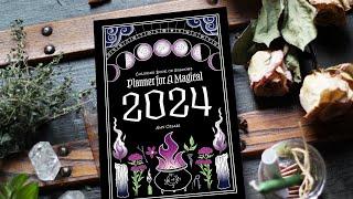 Coloring Book of Shadows: Planner for a Magical 2024 - Full Preview