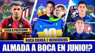 ¡BOCA CERRÓ a un REFUERZO TAPADO TOP! ► Boca Juniors NEGOCIA x BELMONTE y VERA ► ALMADA a PRESTAMO?