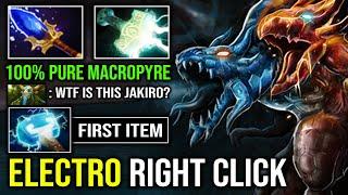 WTF FIRST ITEM Maelstorm Electro Right Click 4 Sec CD Liquid Frost Unlimited Slow Jakiro Dota 2