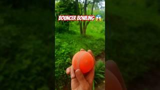 Bouncer Bowling to 6.5 Ft Batsman.. #cricket #cricketlover #india #nepal #shorts #short #video #ipl