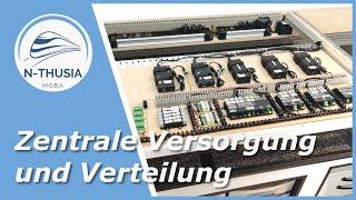 power supply - central supply and distribution | N-gauge office railroad