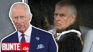 König Charles III. - Endgültiger Bruch? Er dreht Prinz Andrew den Geldhahn zu