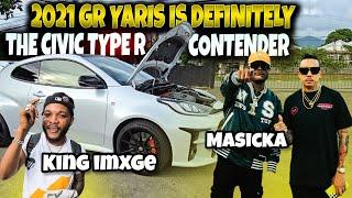 is the GR Yaris Really the Civic Type R Contender? Masicka 20 Matic & King Imxge Spaceship Video!