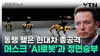 현대차, 도요타와 손 잡았다...'AI 로봇' 테슬라에 도전장 [지금이뉴스] / YTN