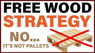 Free Wood!  Am I the only one that is aware of this strategy?  It’s Not Pallets and not click-bait