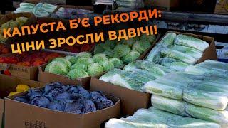 ЦІНИ на капусту РЕКОРДНО виросли: скільки коштує білокачанна на ринках Вінниці у 2024 році