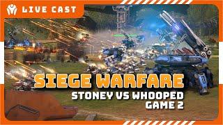 WHOOPED with his signature move! STONEY vs. WHOOPED Game TWO | Mechabellum