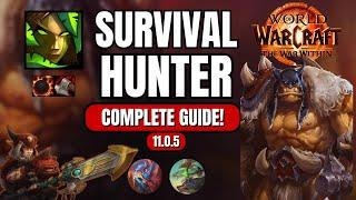 Patch 11.0.5 Complete Survival Hunter Guide | The War Within