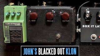 What John Mayer's "Blacked-out" Klon Really Is & Why It Looks Like This