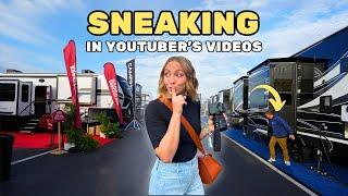 Sneaking Into Other YouTuber's Videos at the Tampa RV Supershow