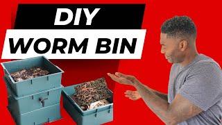 How to Build a DIY Worm Bin in 5 Easy Steps