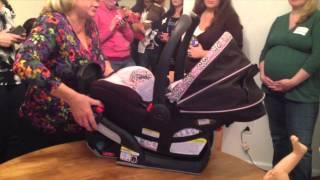 #GracoSafety: Graco SnugRide Click Connect 40 8 Recline Positions Demo